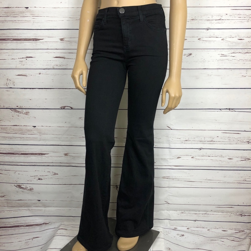 Current Elliott Girl Crush Jeans Flare High Waist